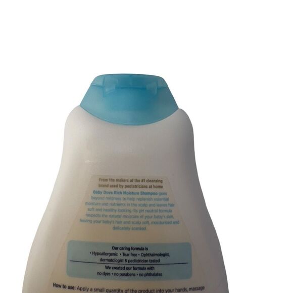 Baby Dove  NEW Gentle Shampoo  Hypoallergenic Tear Free 13oz each - Picture 8 of 10